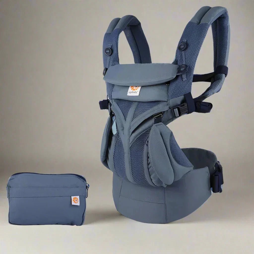 Porte Bébé - BreathBabyBag™ - Bleu Marine - Foyer Bébé