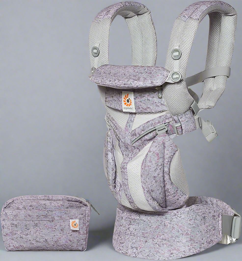 Porte Bébé - BreathBabyBag™ - Mauve Lavande - Foyer Bébé