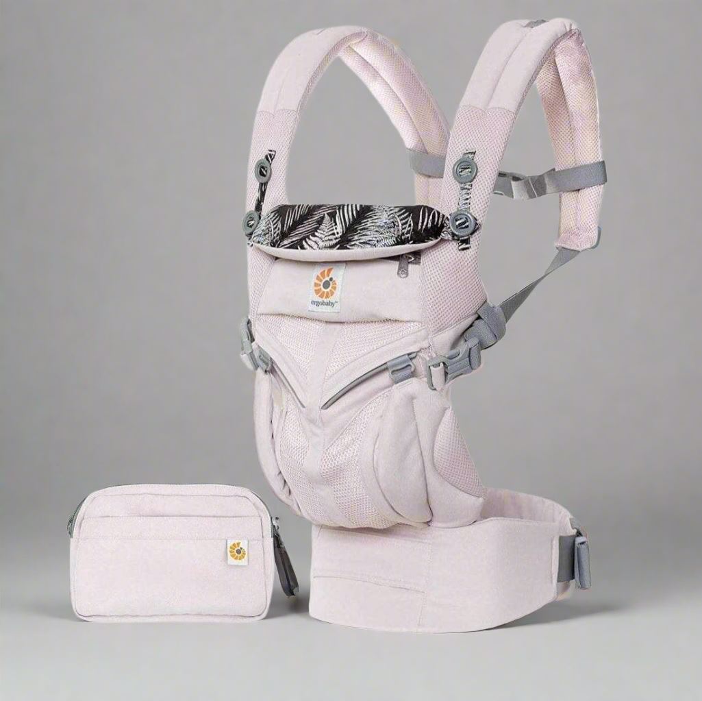 Porte Bébé - BreathBabyBag™ - Rose Maille - Foyer Bébé