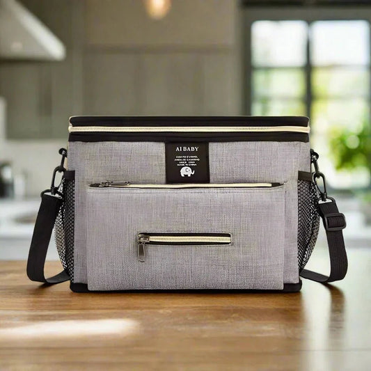 Sac à Langer - BabyTravel™ - Gris - Foyer Bébé