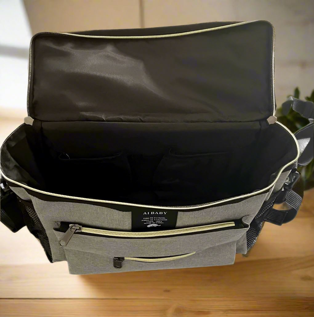 Sac à Langer - BabyTravel™ - Gris - Foyer Bébé