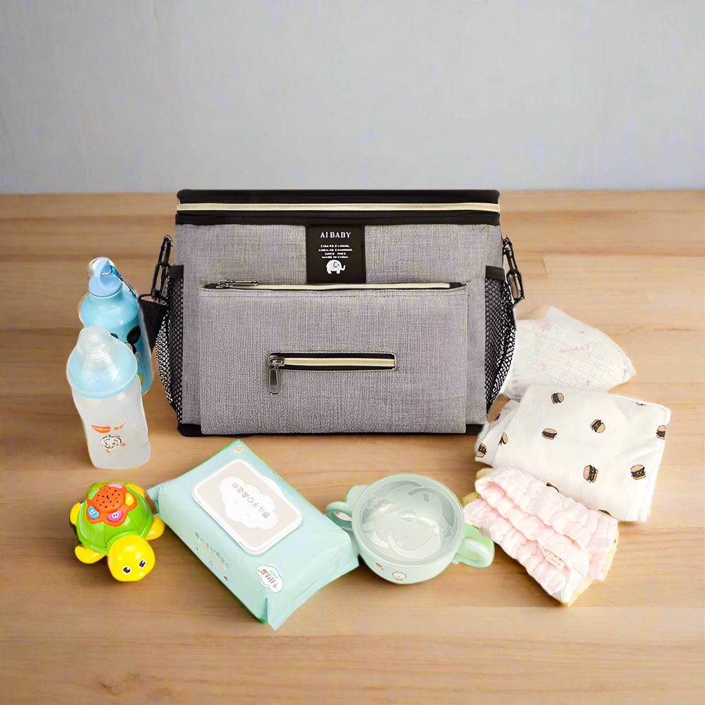 Sac à Langer - BabyTravel™ - Gris - Foyer Bébé