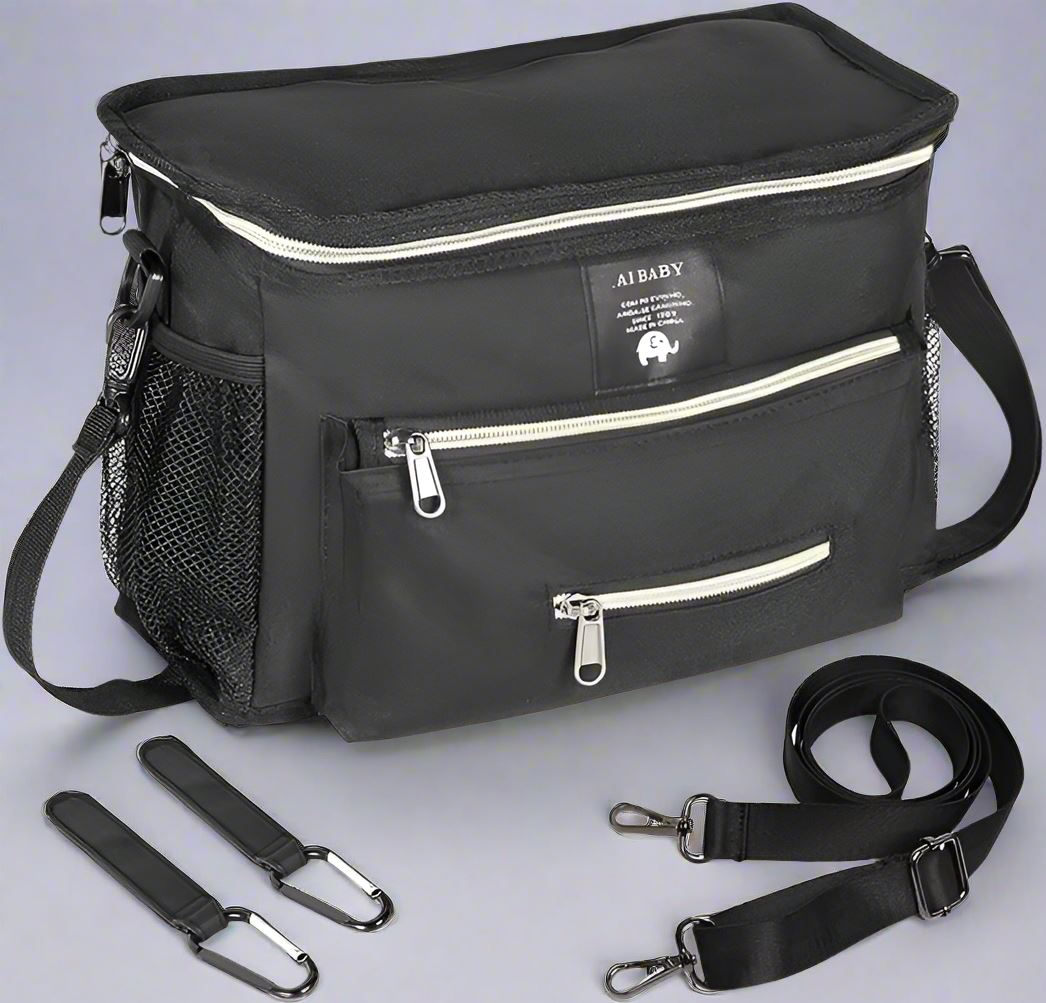 Sac à Langer - BabyTravel™ - Noir - Foyer Bébé